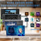 RGB Macro 4 Key Programmable One-handed Mechanical Gaming Keyboard (Clear)