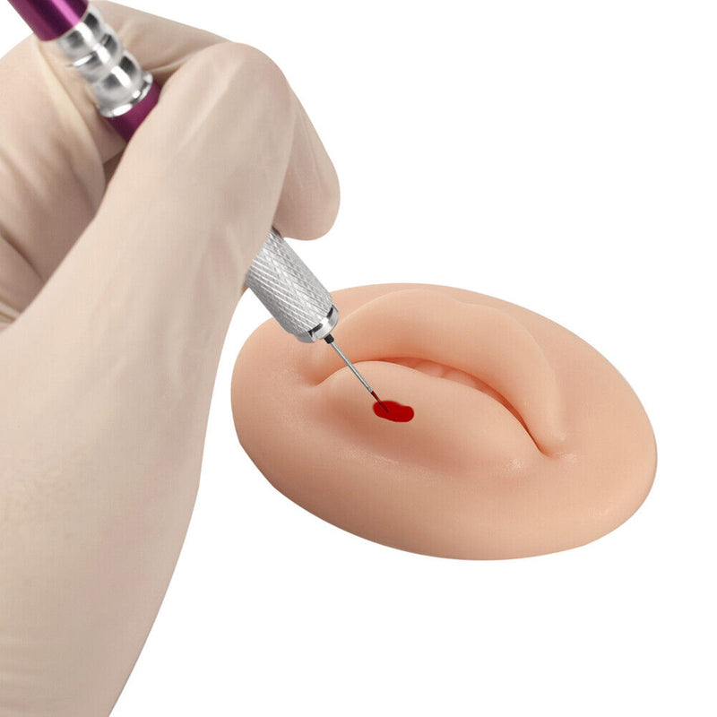 Silicone Mouth Lips Tattoo Practice Skin Learners Permanent Makeup Practice Lips