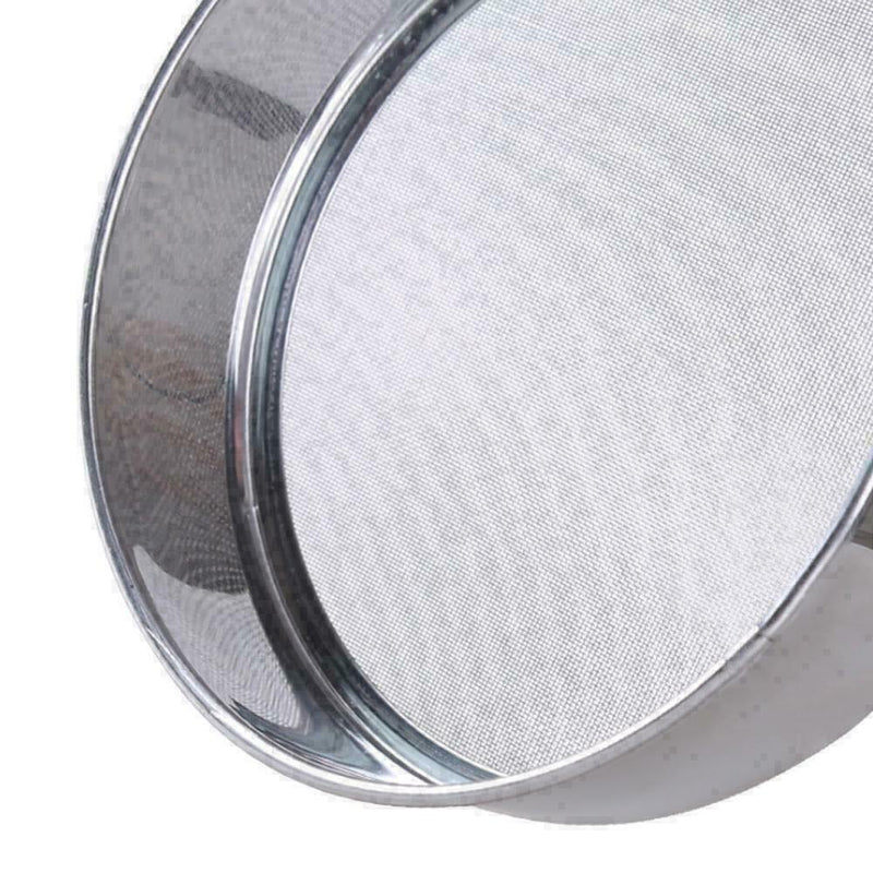 Sifter Colander Flour Sieve Steel Fine Oil Tool Home Strainer L6V5 L4OA2X7 G7H4