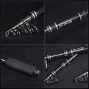 #A Portable Telescopic Fishing Rod Aluminum Alloy Fishing Poles Fishing Tackle G
