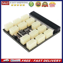 Power Board 12V 13X ATX 8Pin Adapter Power Supply Breakout Board for BTC Mining