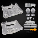 Replace Retro Console Shell Translucent Case Fit for Nintendo N64 (Black)