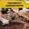 Hollow Hand Hoe - Sharp Gardening Gift for Backyard Weeding Loosing Planting