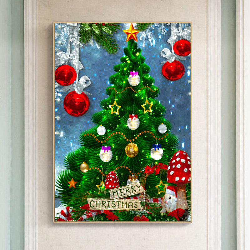 5D DIY Diamond Painting Christmas Tree Full Drill Art Pictures Rhinestone Gift