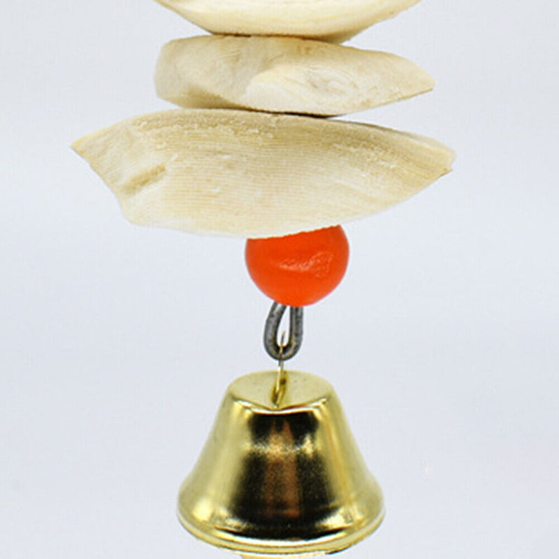 Parrot Chew Toys Mouth Molars Hanging String Toys for Calcium Supplementati