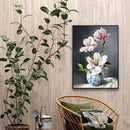 5D Diamond Painting DIY Vase Flowers Full Round Drill Mosaic Wall (E1132) Newly