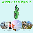 Fish Towel with Hook Water Absorption Washcloth Non Stick on Bait (Green) Newly