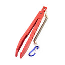 Plastic Fishing Pliers Gripper Body Grip Grabber Fishing Clip Clamp (Red) Newly