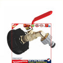 IBC Faucet Thread Connector, 1/2 inch Water Tank Tap Coarse Thread Adapter Newly