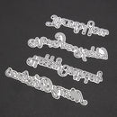 4pcs Scrapbook DIY Album Card Paper Card Maker Metal Die Cutting Newly