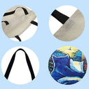 Embracing cats Printed Shoulder Shopping Bag Casual Large Tote Handbag