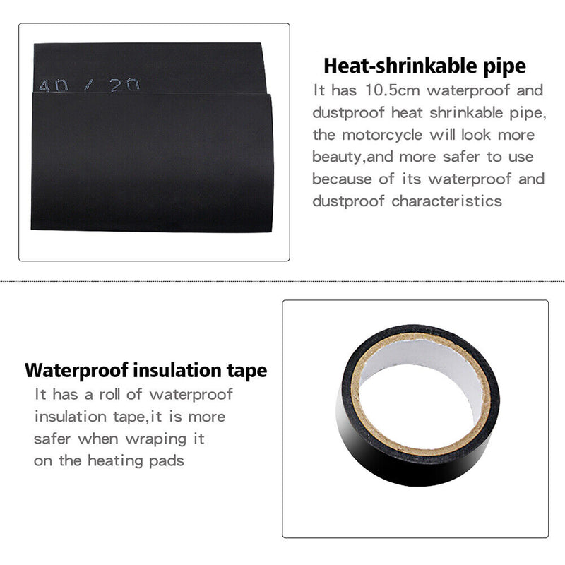 Universal Scooter Electric Heating Insert Handlebar Grip Motorcycle Accessories