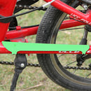 Bicycle Chainstay Protector Cover Thick Rubber Chain Stay Guard (Green)
