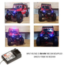 RGB LED Light Headlights Kits for 1/10 RC Crawler Cars Axial SCX10 RC4WD Traxxas