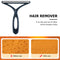 Lint Remover Pet Hair Fuzz Fabric Shaver Coat Clothes Fluff Brush (Blue)
