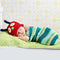 Cute Caterpillar NewBorn Baby Boy Girl Photography Suit Infant Knit Outfit