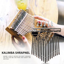 Kalimba Key Steel Thumb Piano 17 Keys w/ Screw for Kalimba DIY Replacement Parts