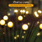 #A Solar Fairy Lawn Lamp IP65 Waterproof Decorative Garden Light Firefly Lantern