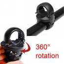 Bicycle Handlebar Front Light Clip Rotating Bike Torch Bracket Cycling Acce