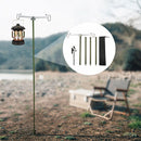 Camping Lantern Lamp Bracket Folding Storage Hook Table Hanging Light Holders