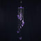 Butterfly Bell Wind Chimes Creative Home Yard Garden Hanging Decor(Purple)