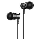 Langsdom M305 Bass Metal Headphones In-ear Headset HiFi Stereo Earbuds with Mic