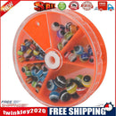 135x 4/5/6/8mm Fish Eye Fishing Beads Colorful Carolina Rigs Fishing Tackle