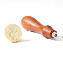 Retro Plant Pattern Sealing Wax Stamp Wood Handle Letter Seal Stamps (F03) Newly