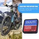 Portable Road Bicycle Inner Tire Puncture Maintenance Box w/ Glueless Patch File