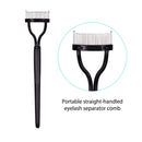 Steel Eyelash Separator Comb Eyelash Brush Comb Gifts for Beauty Makeup Cosmetic