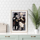 Full Round Drill Mosaic Craft Picture DIY Sweet Boys Girls 5D Diamond Paintin