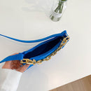 Fashion Casual Felt Shoulder Bag for Women Chain Crossbody Totes Purse Handbags