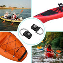 D Ring Mooring Deck Fitting Canoe Kayak Bungee Cord Sailing Rope with Screw