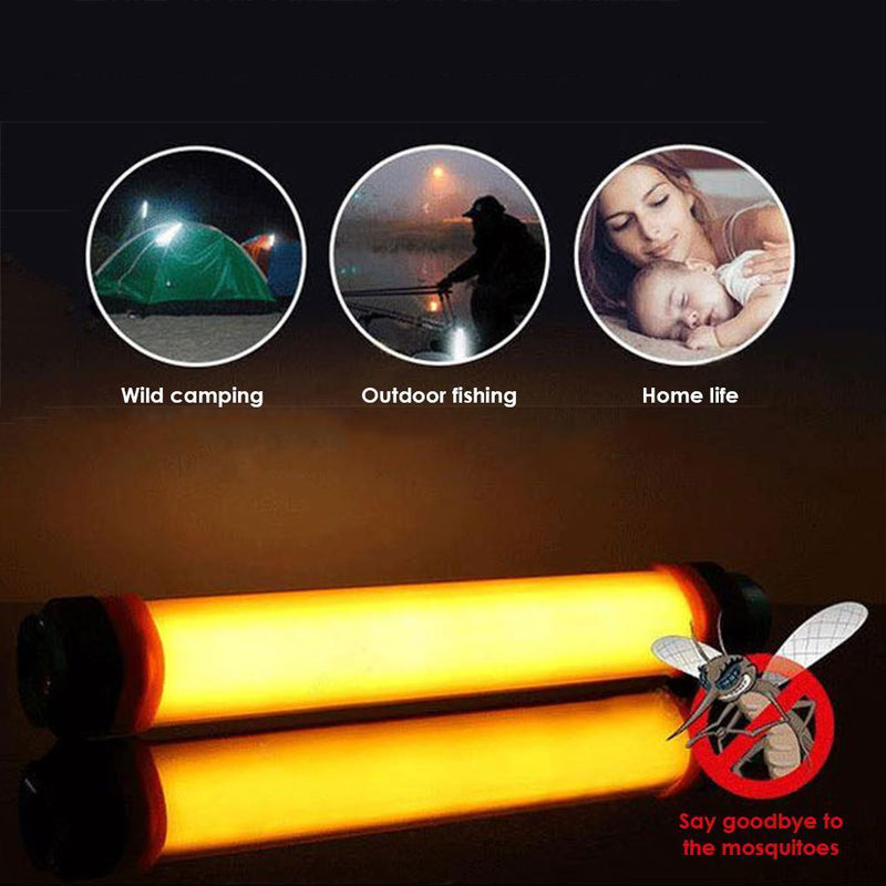 USB Rechargeable Camping Flashlight 3W/4W/5.5W Waterproof Portable LED Lamp
