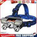 350LM LED Headlamp USB Rechargeable Waterproof Outdoor Fishing Headlight