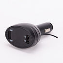 3 in 1 Dual USB Car Charger, LED Digital Car Voltage Meter Thermometer Temp