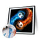 DIY Paint By Number Kit Football Abstract Acrylic Paint for Decor Art Craft Gift