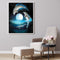 Dolphin Oil Paint By Numbers Kit DIY Frameless Drawing Picture for Adults D