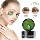 60 stickers Green Under Eye Gel Pad Face Anti Eye Care Care 2021 Beauty O3U9