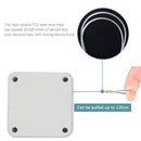 Automatic Door Closers Punch-free Sliding Door Buffer Closing (1000g White)