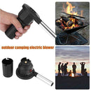 Electric BBQ Fan Air Blower For Camping Picnic Outdoor Portable Grill P1S3