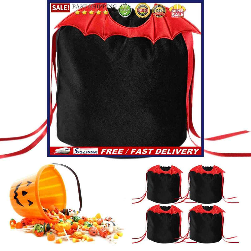 5pcs Jewelry Bag Cute Soft Velvet Halloween Gift Pouch Festive Party Decorations