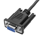 1set DB9 Male Female to RJ45 Female Cable Extender Adapter Converter