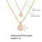 Women Girls Jewelry Tai Chi Round Love Choker Pendant Clavicle Chain Necklace