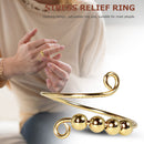 Adjustable Fidget Single Coil Spiral Beads Rings Rotate Freely for Girl Gifts