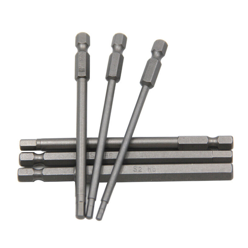 6pcs Allen Wrench Drill Bit Set Woodworking Screwdriver Drilling Hex Head Newly