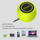 A5 Mini Speaker 3.5mm Stereo Audio Player for Phone Notebook (Green) Newly