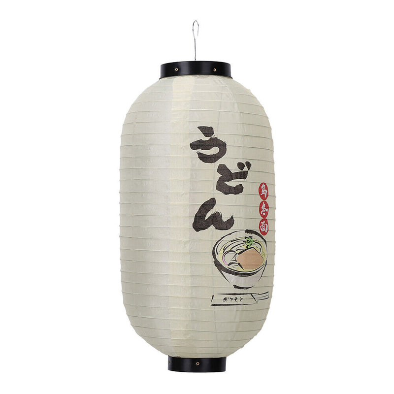 25cm Lantern Cloth Japanese Style Printing Fabric for Bar Pub Decor (F)