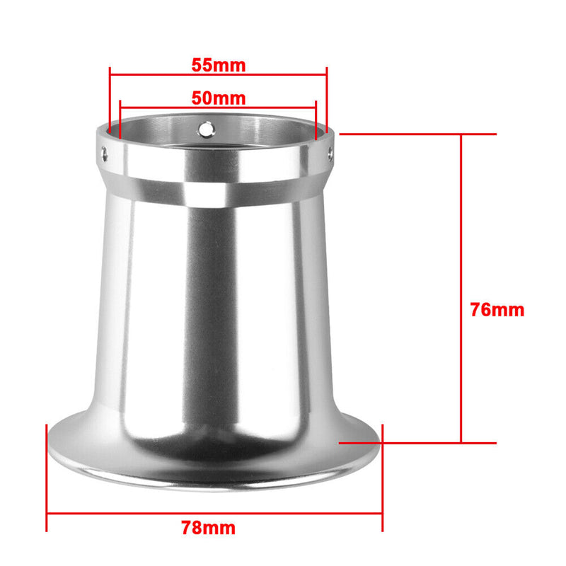 50mm CNC Velocity Stack Intake Trumpet for PWK 21mm 24mm 26mm 28mm 30mm Carb