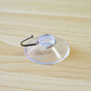 Clear Wedding Supplies Glass Hangers Sucker Transparent Wall Hook Suction Cup
